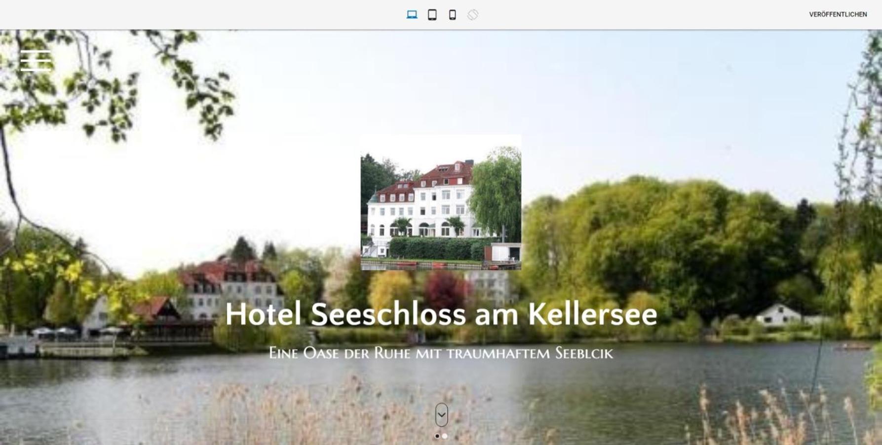 See Schlosshotel Am Kellersee Eutin Zewnętrze zdjęcie